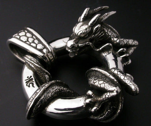 Saito - Rise Dragon W/Bonji Silver Pendant Top (Silver 925)