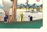 Utagawa Hiroshige - No.30 - 29th Station Hamamatsu  濱松　冬枯ノ図 - The 53 Stations of the Tōkaidō (Hoeido-Edition) - Free Shipping