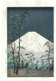 Okada Koichi - #P5 Hakone kaido no Fuji (The view of Mt.Fuji from Hakone Kaido) (箱根街道の富士) - Free Shipping