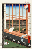 Utagawa Hiroshige - No.101 Asakusa Ricefields and Torinomachi Festival  浅草田圃酉の町詣 - One hundred Famous View of Edo - Free shipping