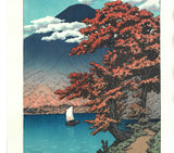 Kawase Hasui - #HKS-13  Nikko Chuzenji ko  (Lake Chuzenji, Nikko) - Free Shipping