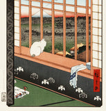 Utagawa Hiroshige - No.101 Asakusa Ricefields and Torinomachi Festival  浅草田圃酉の町詣 - One hundred Famous View of Edo - Free shipping