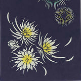 Kenema - Summer Night Flower　夏夜の華　  (The dyed Tenugui) - Japanese traditional Tenugui