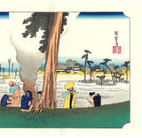 Utagawa Hiroshige - No.30 - 29th Station Hamamatsu  濱松　冬枯ノ図 - The 53 Stations of the Tōkaidō (Hoeido-Edition) - Free Shipping