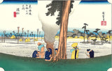 Utagawa Hiroshige - No.30 - 29th Station Hamamatsu  濱松　冬枯ノ図 - The 53 Stations of the Tōkaidō (Hoeido-Edition) - Free Shipping