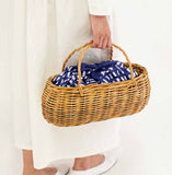 Cho Musubi - 70 Mina Perhonen Organic Sora Check Navy - 70 ミナ ペルホネン オーガニック sora check ネイビー