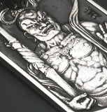 Saito - Kongo Rikishi (Nio) Silver Pendant Top (Silver 950)