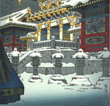 Kasamatsu Shiro - SK4 Nikko Yomei mon no Yuki  (Snow of the Yomei Gate Nikkou) - Free Shipping